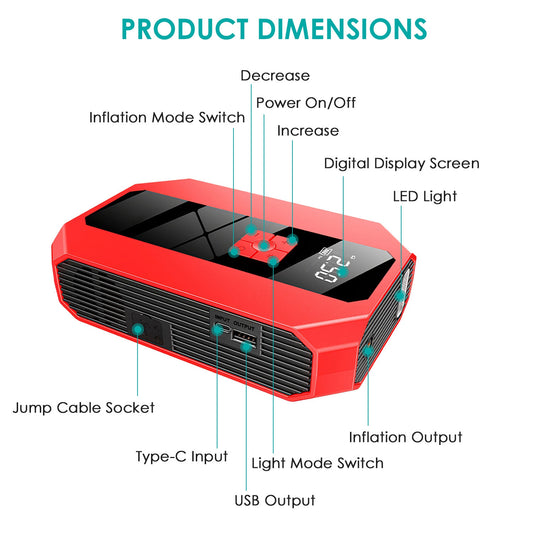 Portable Tire Inflator
