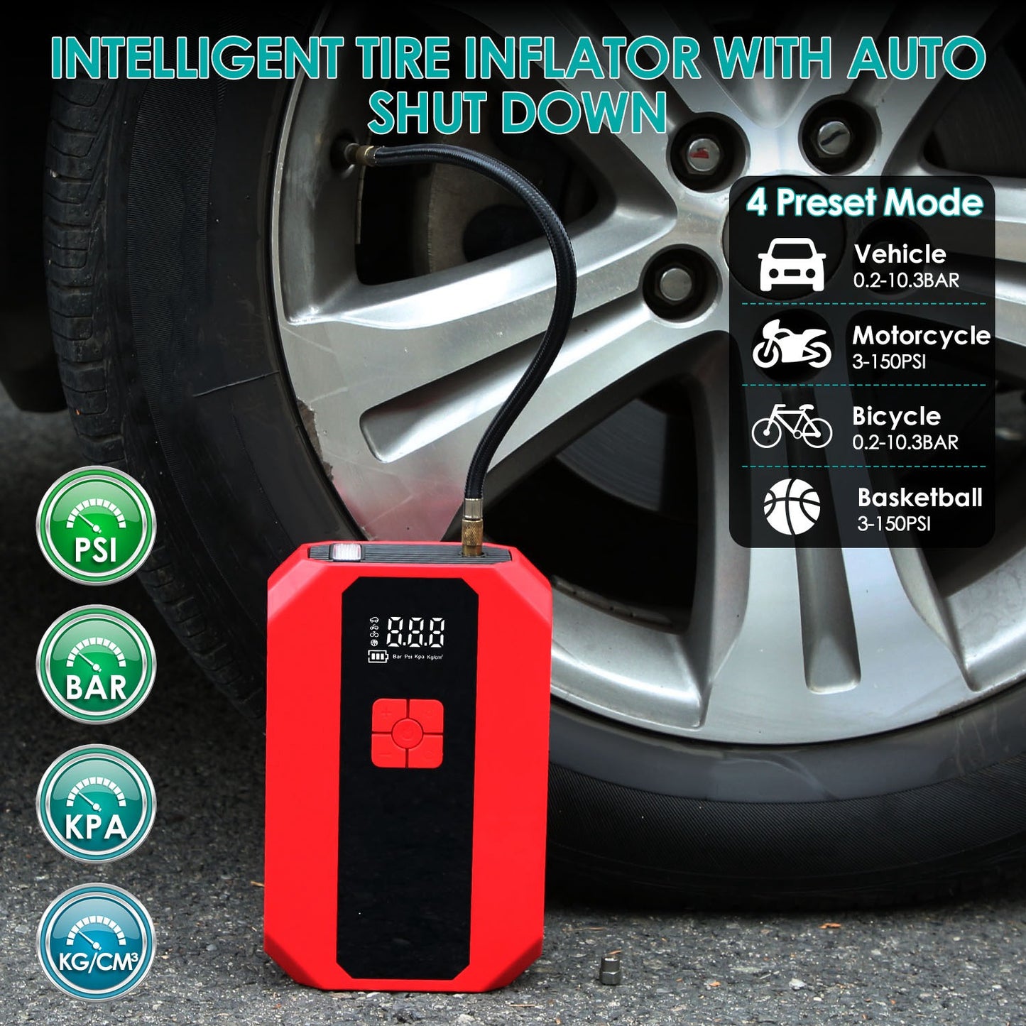 Portable Tire Inflator