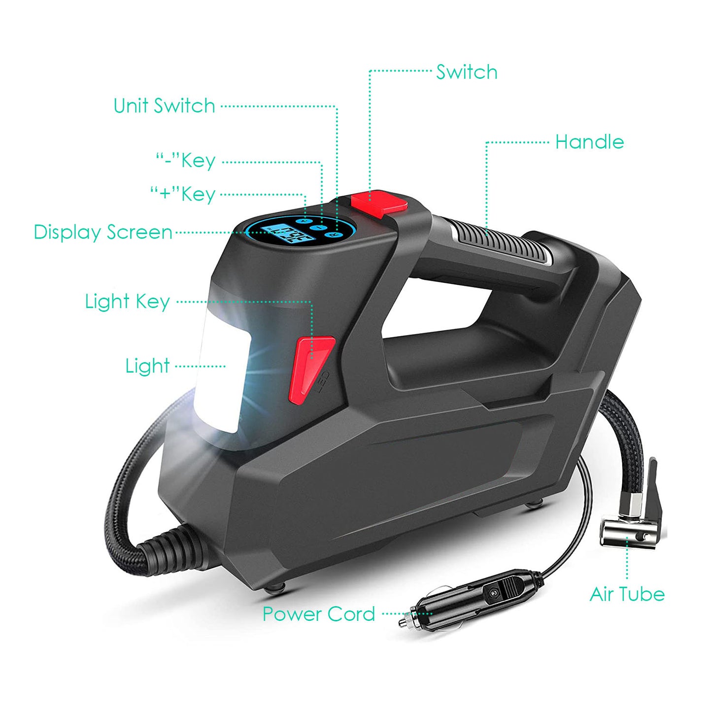 Portable Tire Inflator